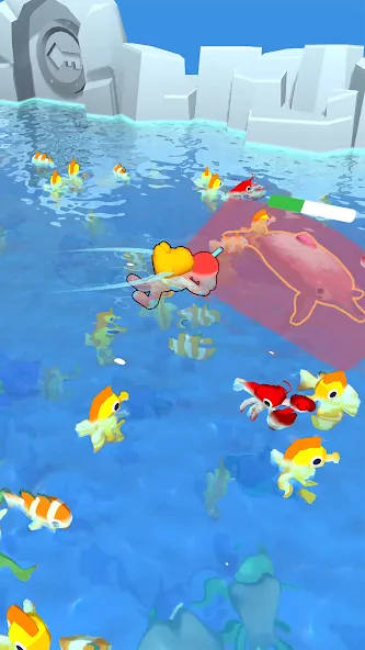 Aquarium Land - Fishbowl World (Аквариум Лэнд) [МОД: Много денег, Монет и Все открыто] Screenshot 5