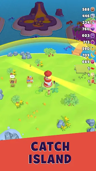 Lighthouse Island (Лайтхаус айленд) [МОД: Меню, Бесконечные монеты и Открытые уровни] Screenshot 4