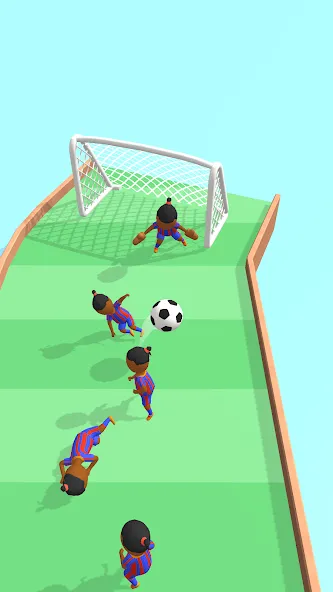 Soccer Dash (окер Даш) [МОД: Много денег, Монет и Все открыто] Screenshot 1