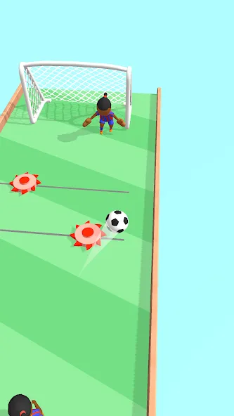 Soccer Dash (окер Даш) [МОД: Много денег, Монет и Все открыто] Screenshot 5