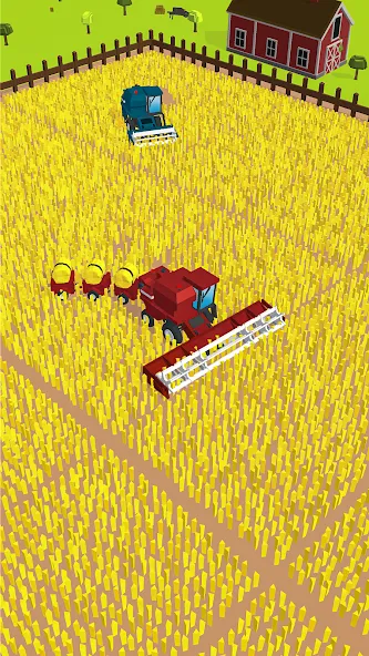 Harvest.io – 3D Farming Arcade [МОД: Бесконечные деньги, Монеты и Мега MOD] Screenshot 2