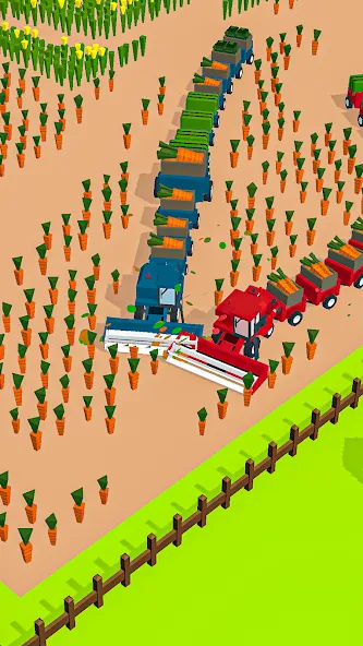 Harvest.io – 3D Farming Arcade [МОД: Бесконечные деньги, Монеты и Мега MOD] Screenshot 4