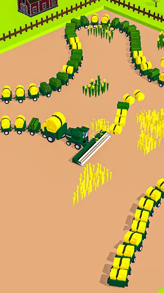 Harvest.io – 3D Farming Arcade [МОД: Бесконечные деньги, Монеты и Мега MOD] Screenshot 5