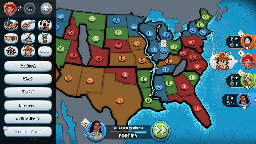 RISK: Global Domination (РИСК) [МОД: Деньги, Монеты и Меню MOD] Screenshot 3