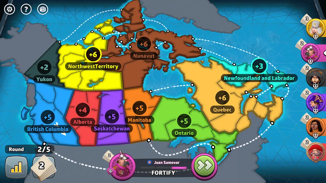 RISK: Global Domination (РИСК) [МОД: Деньги, Монеты и Меню MOD] Screenshot 4