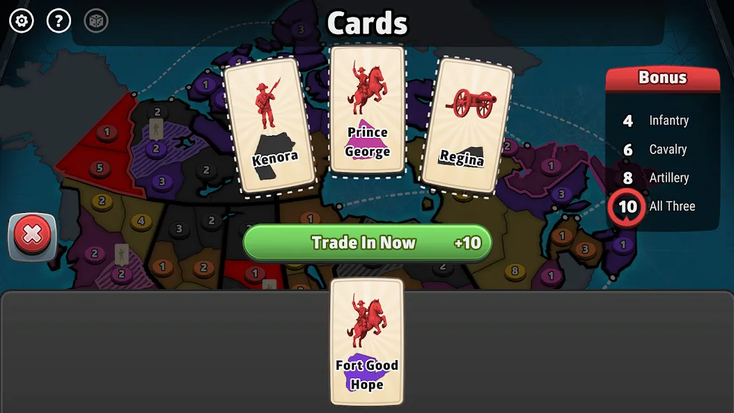 RISK: Global Domination (РИСК) [МОД: Деньги, Монеты и Меню MOD] Screenshot 5