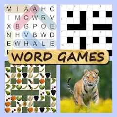 Скачать Word Games [МОД: Много денег, Монет и Все открыто] | Взлом Word Games на Андроид