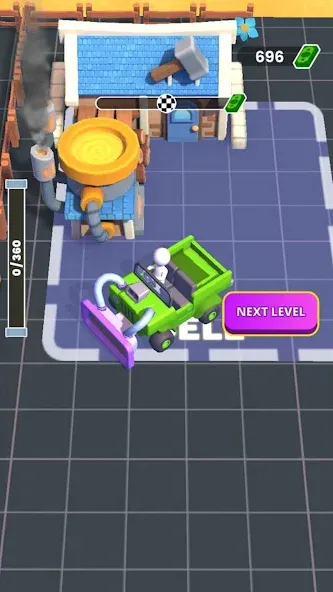 Sand Miner: Idle Mining Game (Сэнд Майнер) [МОД: Все открыто, Дополнительные деньги и Меню MOD] Screenshot 1