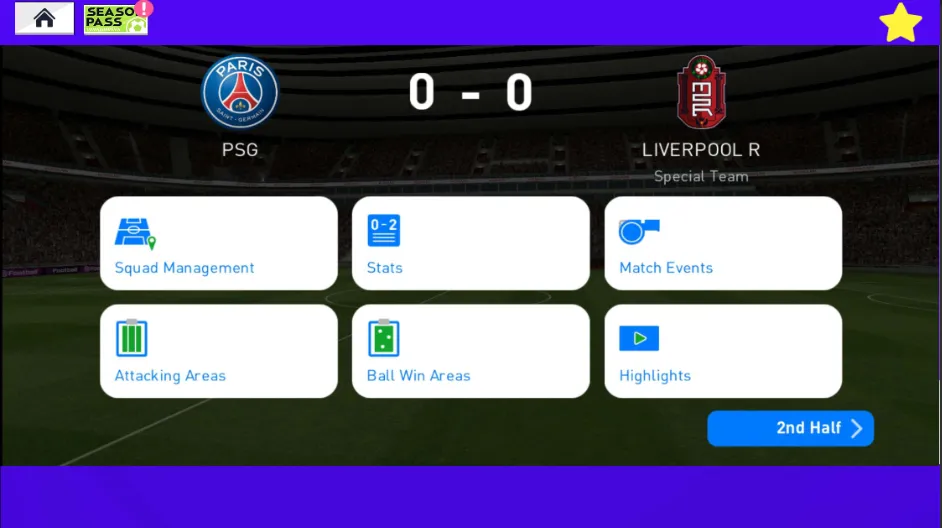 PESfOOTBALL MOBILE 2023 (ПЕСФУТБОЛ МОБИЛЬНАЯ 2023) [МОД: Много денег, Монет и Все открыто] Screenshot 2