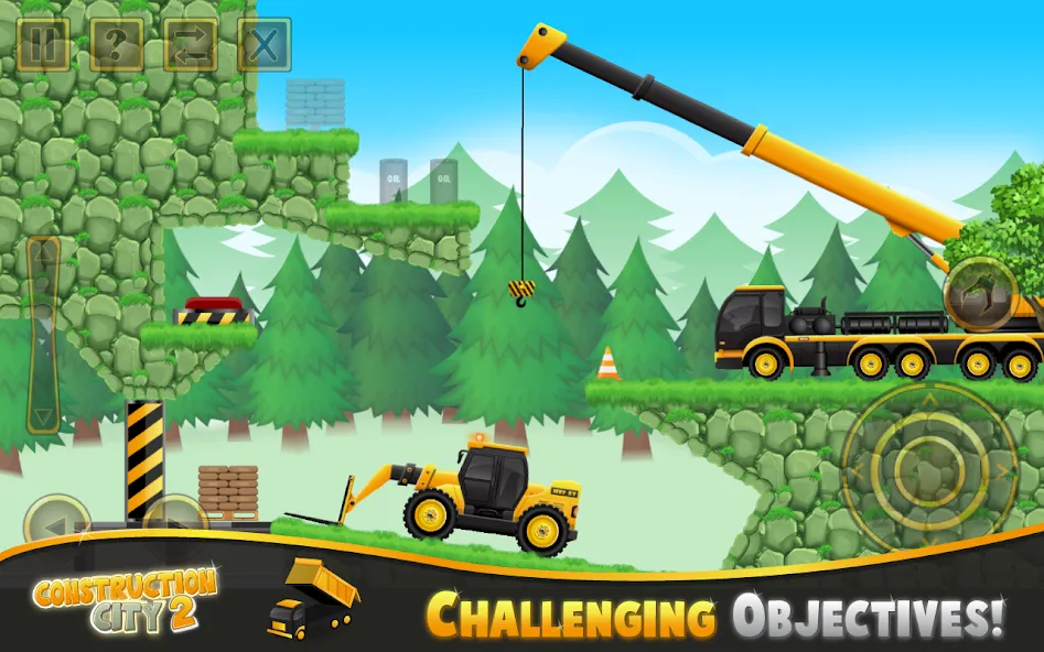 Construction City 2 (Конструкцион Сити 2) [МОД: Деньги, Монеты и Меню MOD] Screenshot 1