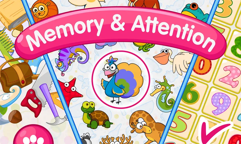 Memory & Attention Training [МОД: Много денег, Монет и Все открыто] Screenshot 1
