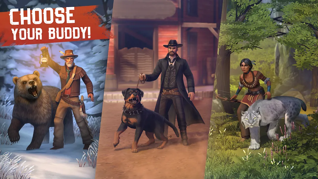 Westland Survival: Cowboy Game (Вестланд Сурвайвал) [МОД: Много денег, Монет и Все открыто] Screenshot 1