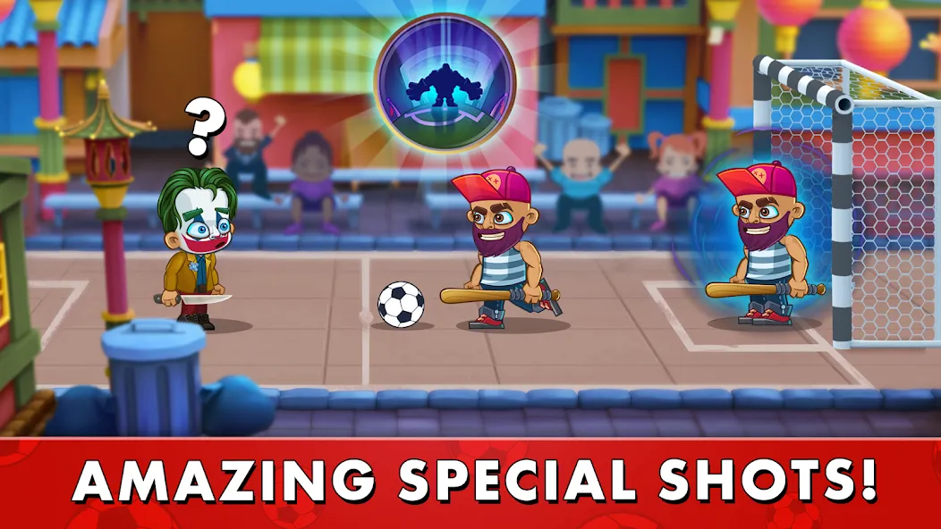Street Soccer：Ultimate Fight [МОД: Бесконечные деньги, Монеты и Мега MOD] Screenshot 2