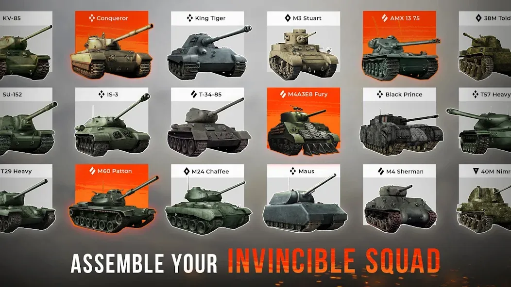 Armor Age: WW2 tank strategy (Армор Эйдж) [МОД: Деньги, Монеты и Меню MOD] Screenshot 2