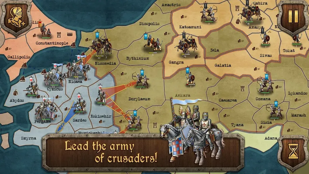 S&T: Medieval Wars [МОД: Много монет, Открытые уровни и Мега MOD] Screenshot 2