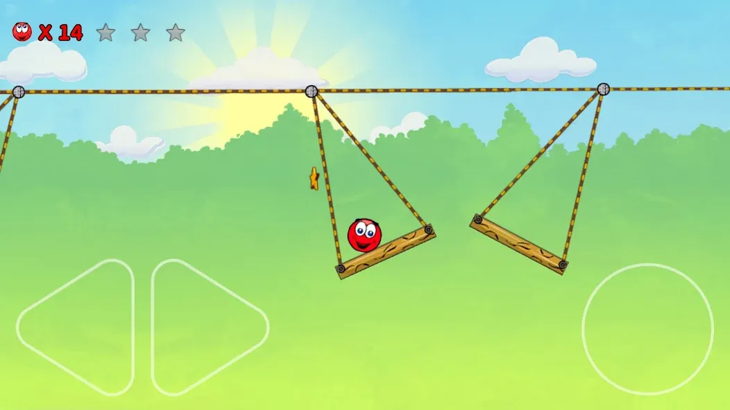 Red Ball 3: Jump for Love! Bou (Ред Болл 3) [МОД: Бесконечные деньги, Монеты и Мега MOD] Screenshot 2