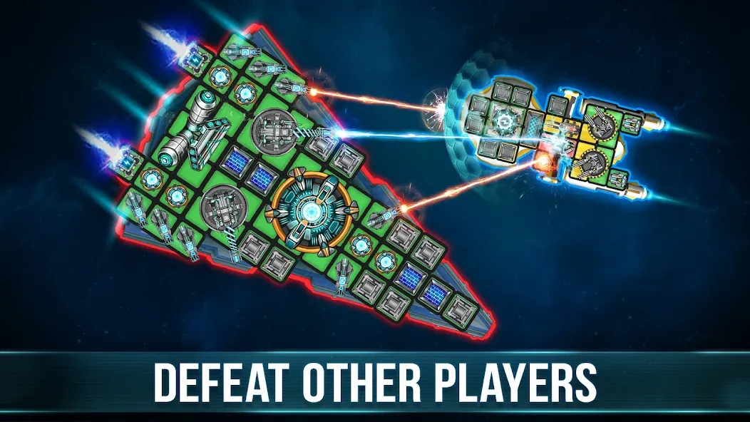 Space Arena: Construct & Fight (Спейс Арена) [МОД: Все открыто, Дополнительные деньги и Меню MOD] Screenshot 2