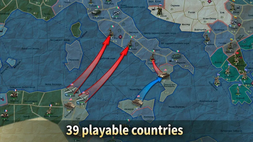 Sandbox: Strategy & Tactics－WW [МОД: Меню, Бесконечные монеты и Открытые уровни] Screenshot 3