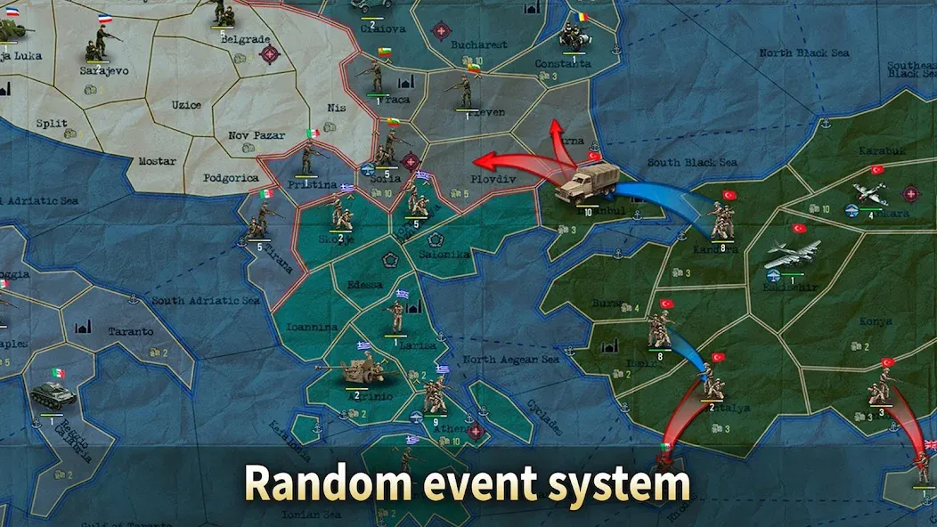 Sandbox: Strategy & Tactics－WW [МОД: Меню, Бесконечные монеты и Открытые уровни] Screenshot 4