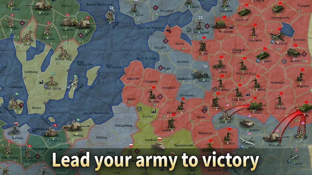 Sandbox: Strategy & Tactics－WW [МОД: Меню, Бесконечные монеты и Открытые уровни] Screenshot 5