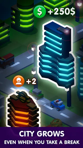 Tap Tap: Idle City Builder Sim [МОД: Все открыто, Дополнительные деньги и Меню MOD] Screenshot 3