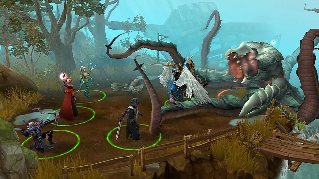 Heroes of Discord: Offline RPG [МОД: Все открыто, Дополнительные деньги и Меню MOD] Screenshot 2