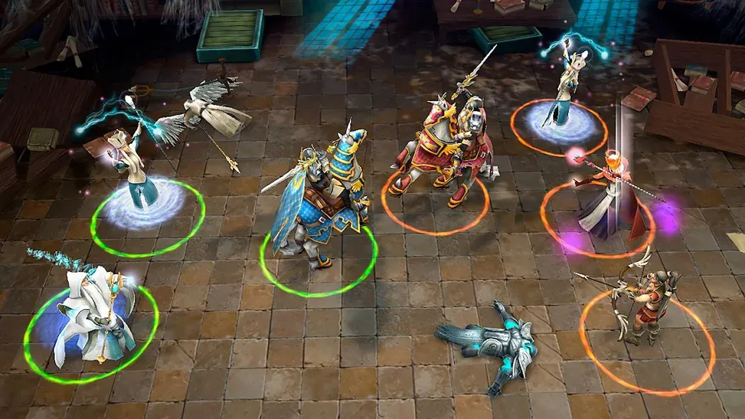Heroes of Discord: Offline RPG [МОД: Все открыто, Дополнительные деньги и Меню MOD] Screenshot 4