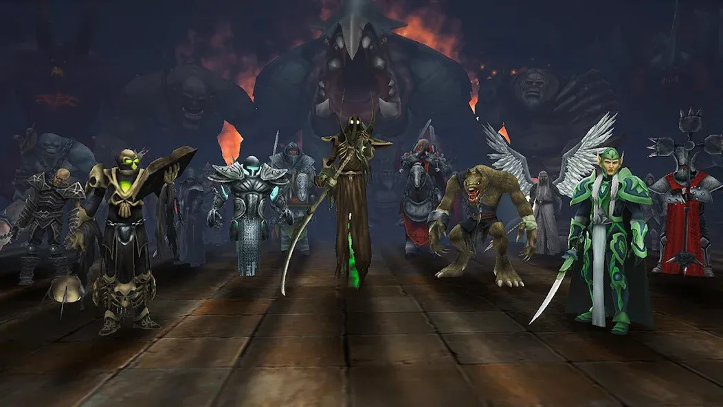 Heroes of Discord: Offline RPG [МОД: Все открыто, Дополнительные деньги и Меню MOD] Screenshot 5