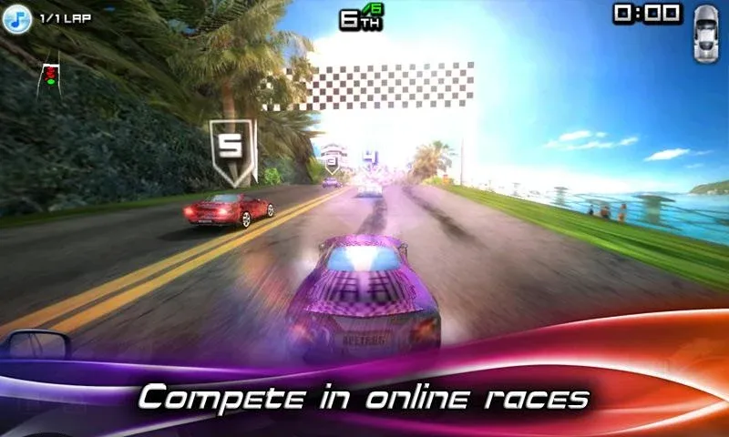 Race Illegal: High Speed 3D (Рейс Иллигал) [МОД: Деньги, Монеты и Меню MOD] Screenshot 1
