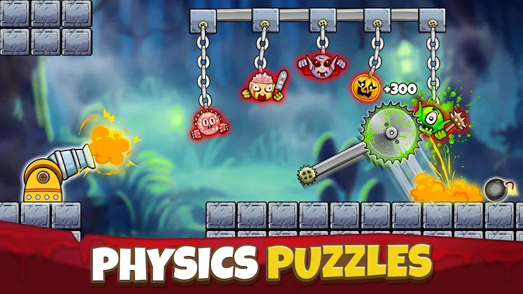 Crush the Monsters：Foul Puzzle [МОД: Меню, Бесконечные монеты и Открытые уровни] Screenshot 2