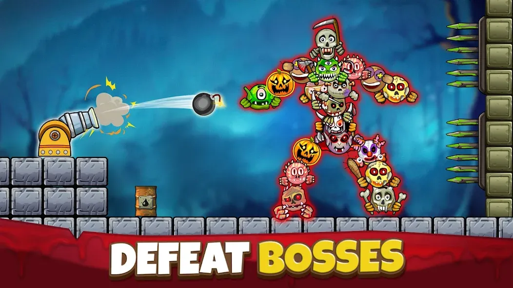 Crush the Monsters：Foul Puzzle [МОД: Меню, Бесконечные монеты и Открытые уровни] Screenshot 3