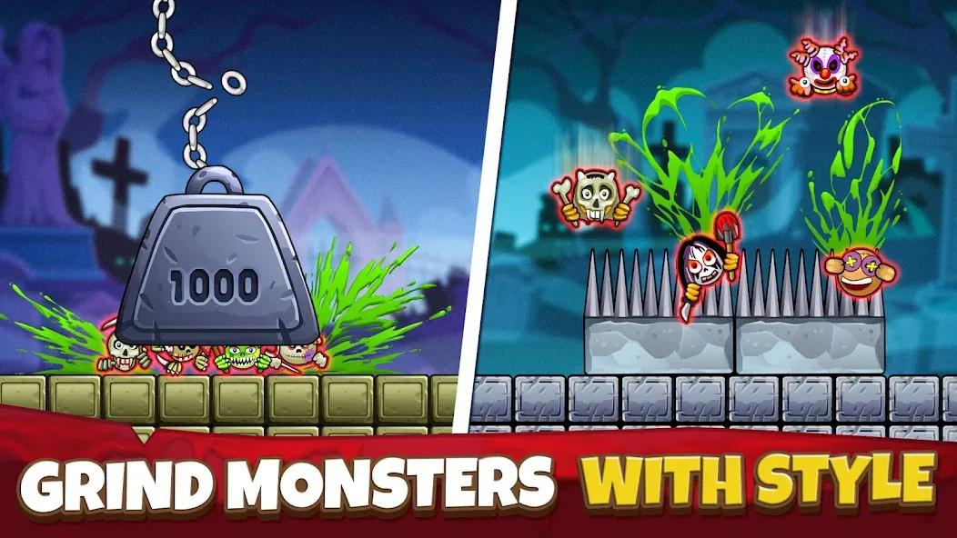 Crush the Monsters：Foul Puzzle [МОД: Меню, Бесконечные монеты и Открытые уровни] Screenshot 5