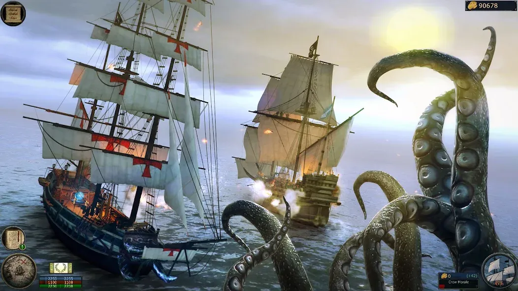 Pirates Flag－Open-world RPG (Темпест) [МОД: Бесконечные деньги, Монеты и Мега MOD] Screenshot 1