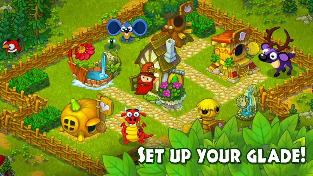 Animal Village: Forest Ranch [МОД: Много денег, Монет и Все открыто] Screenshot 1