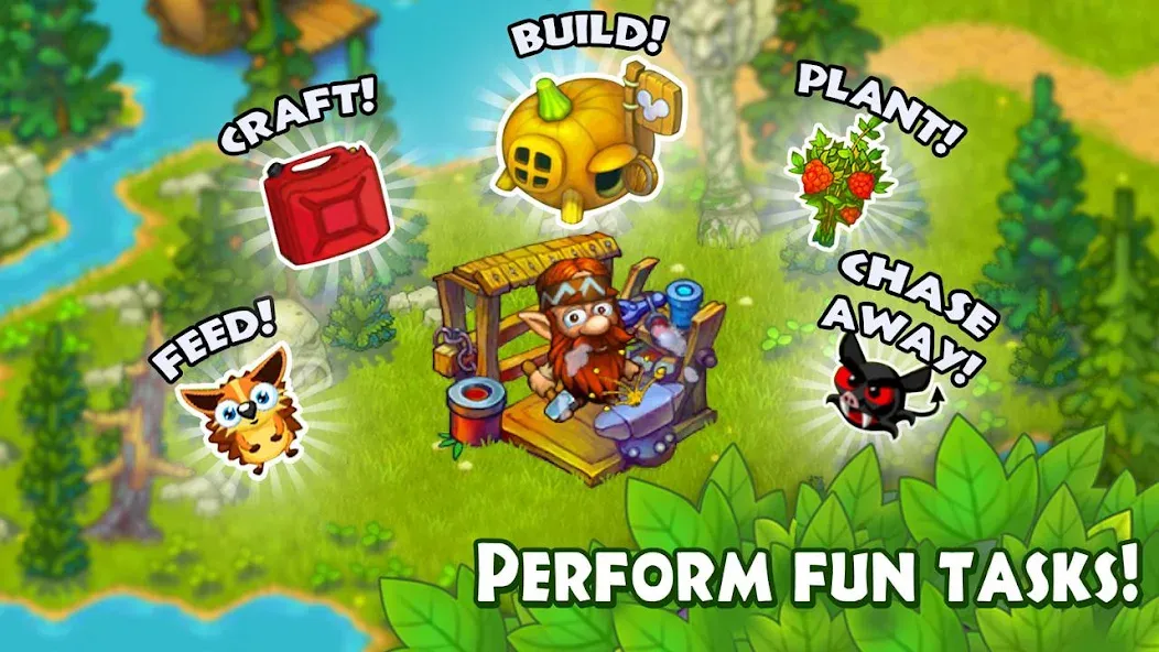 Animal Village: Forest Ranch [МОД: Много денег, Монет и Все открыто] Screenshot 4