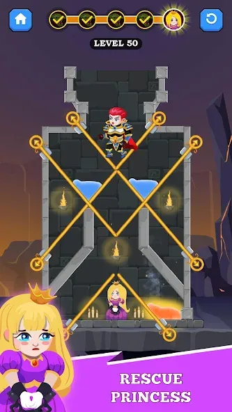 Hero Rescue (Герой Спасения) [МОД: Много денег, Монет и Все открыто] Screenshot 3