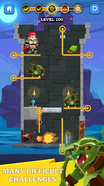 Hero Rescue (Герой Спасения) [МОД: Много денег, Монет и Все открыто] Screenshot 4