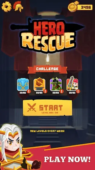 Hero Rescue (Герой Спасения) [МОД: Много денег, Монет и Все открыто] Screenshot 5