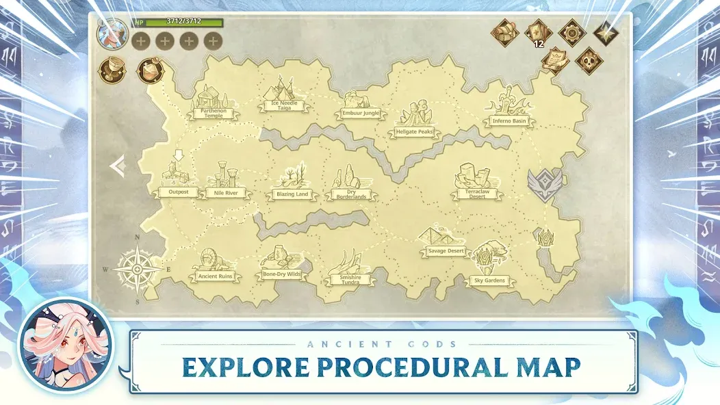 Ancient Gods: Card Battle RPG (Эншент Годс) [МОД: Много денег, Монет и Все открыто] Screenshot 5