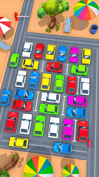 Traffic Jam Puzzle Games 3D [МОД: Деньги, Монеты и Меню MOD] Screenshot 2