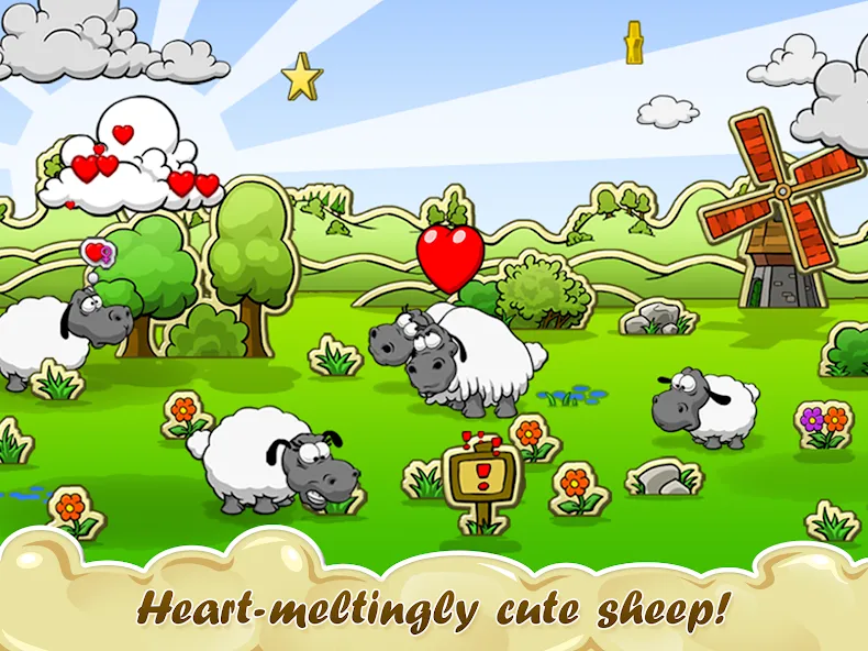 Clouds & Sheep [МОД: Много монет, Открытые уровни и Мега MOD] Screenshot 1