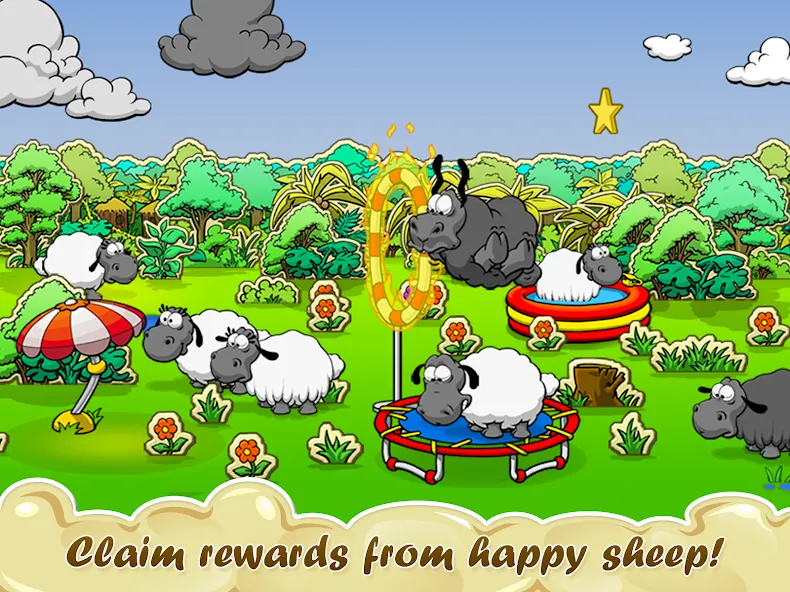 Clouds & Sheep [МОД: Много монет, Открытые уровни и Мега MOD] Screenshot 2