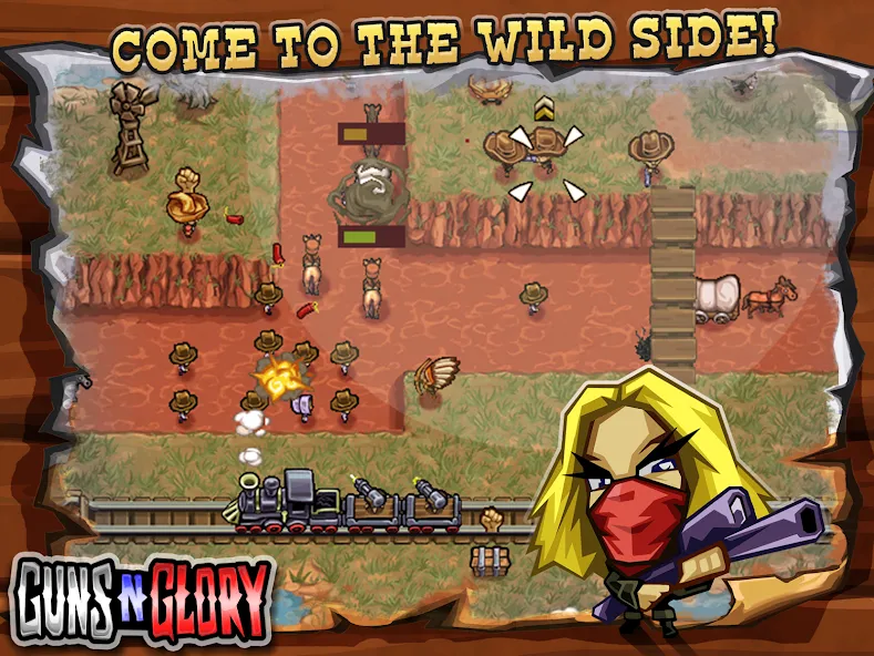 Guns'n'Glory [МОД: Деньги, Монеты и Меню MOD] Screenshot 4