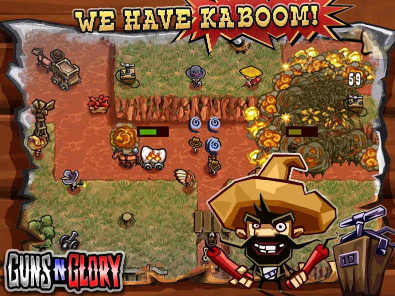 Guns'n'Glory [МОД: Деньги, Монеты и Меню MOD] Screenshot 5