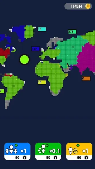 Territory War (Территориальная война) [МОД: Много монет, Открытые уровни и Мега MOD] Screenshot 3