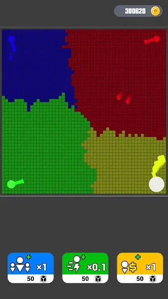 Territory War (Территориальная война) [МОД: Много монет, Открытые уровни и Мега MOD] Screenshot 4