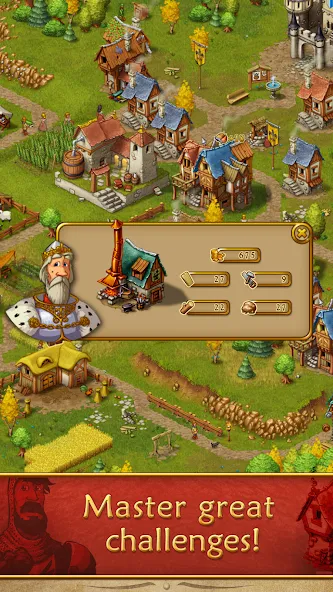 Townsmen [МОД: Много монет, Открытые уровни и Мега MOD] Screenshot 4
