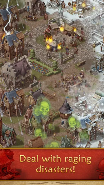 Townsmen [МОД: Много монет, Открытые уровни и Мега MOD] Screenshot 5
