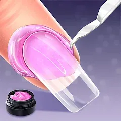 Скачать Nail Salon Fashion Makeup Game [МОД: Меню, Бесконечные монеты и Открытые уровни] | Взлом Nail Salon Fashion Makeup Game на Андроид