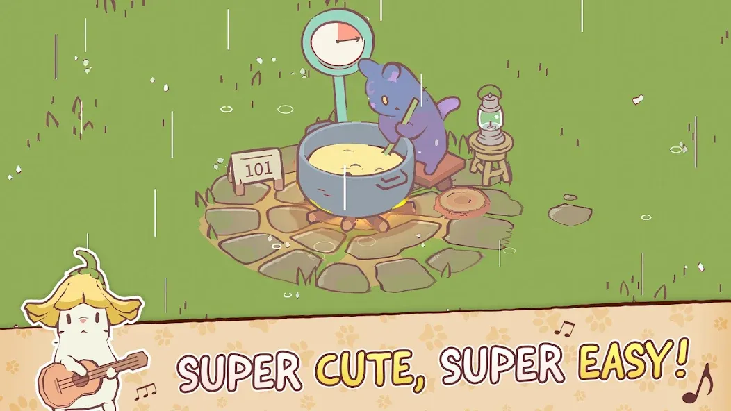 Cats & Soup - Cute Cat Game [МОД: Много монет, Открытые уровни и Мега MOD] Screenshot 1